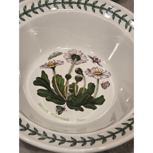 Portmeirion Botanic Garden Set of 7, 6½" Soup Cereal Salad Bowls EUC Classic VTG - Picture 12 of 14